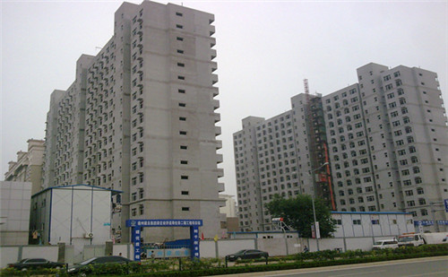 祝賀陜西興紀龍管道有限公司山東濟南軍區(qū)政治部住宅樓項目完美竣工！